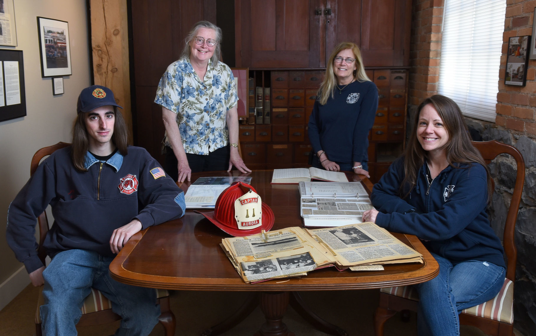 Aurora Historical Society 100 year fire 1